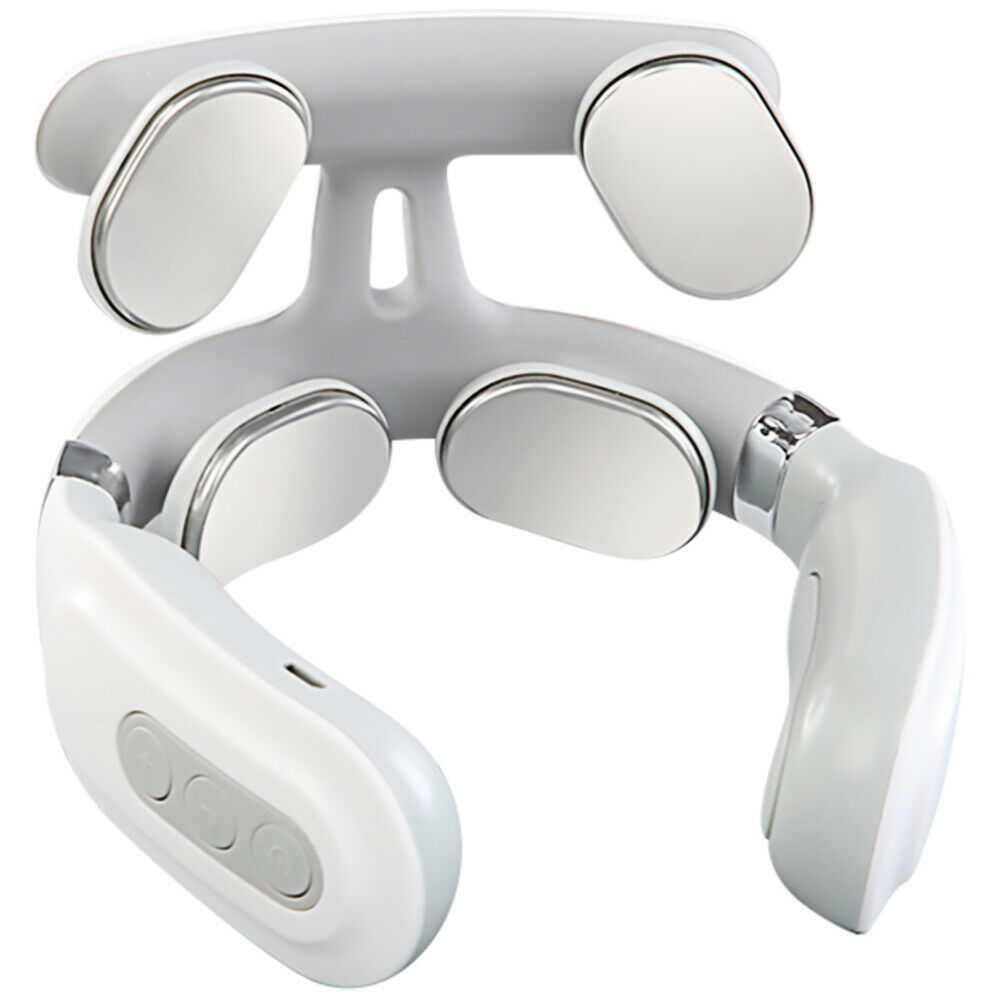 Portable Neck Massager with 5 Modes & Heat Therapy