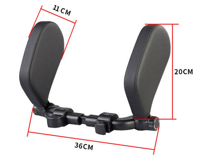 Adjustable Leather Headrest Pillow