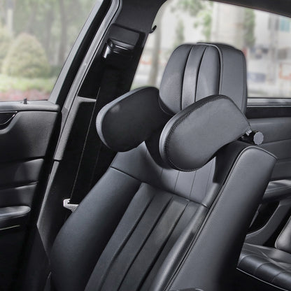 Adjustable Leather Headrest Pillow