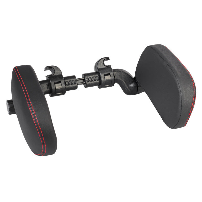 Adjustable Leather Headrest Pillow