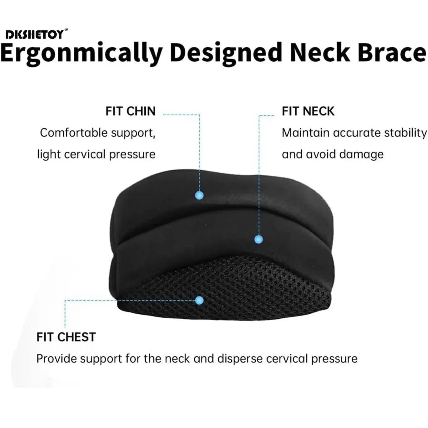 Soft Foam Cervicorrect neck brace cervical traction corrector Relief Neck Pain Cervical Collar for After Injury Neck Collar